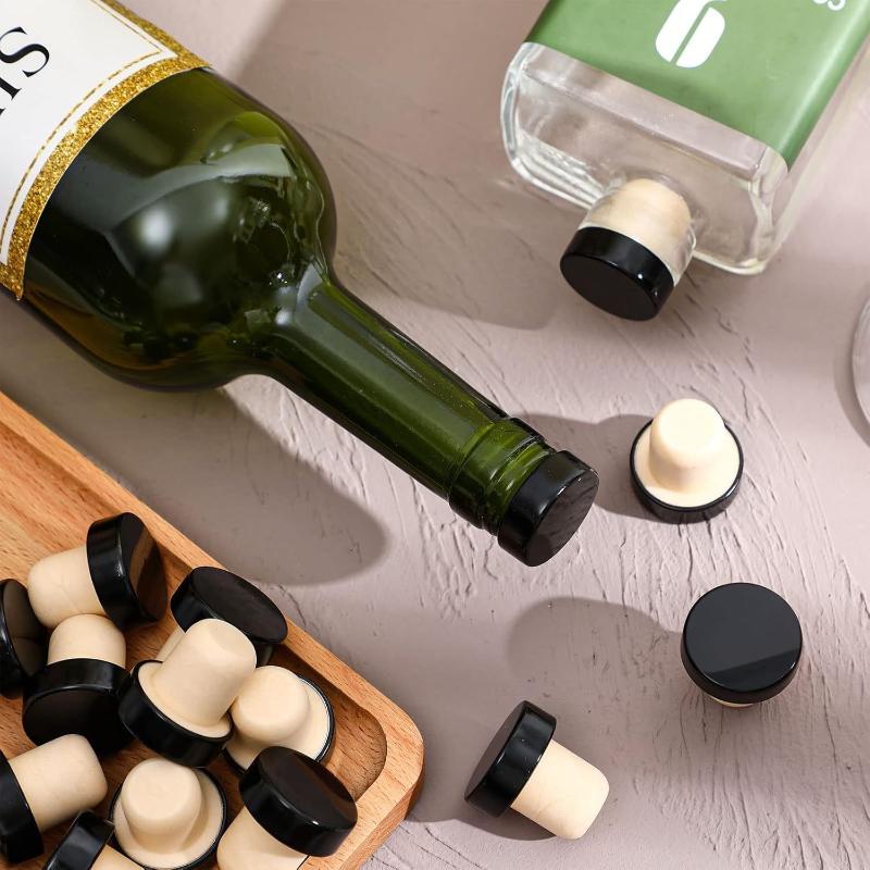 Wine Beer Tasting - 【M】10Pcs Wine Bottle Cork Stopper T