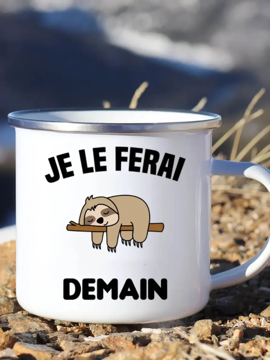 Cute Enamel Coffee Mug French  - огляд і ціна Beer And Wine Festival