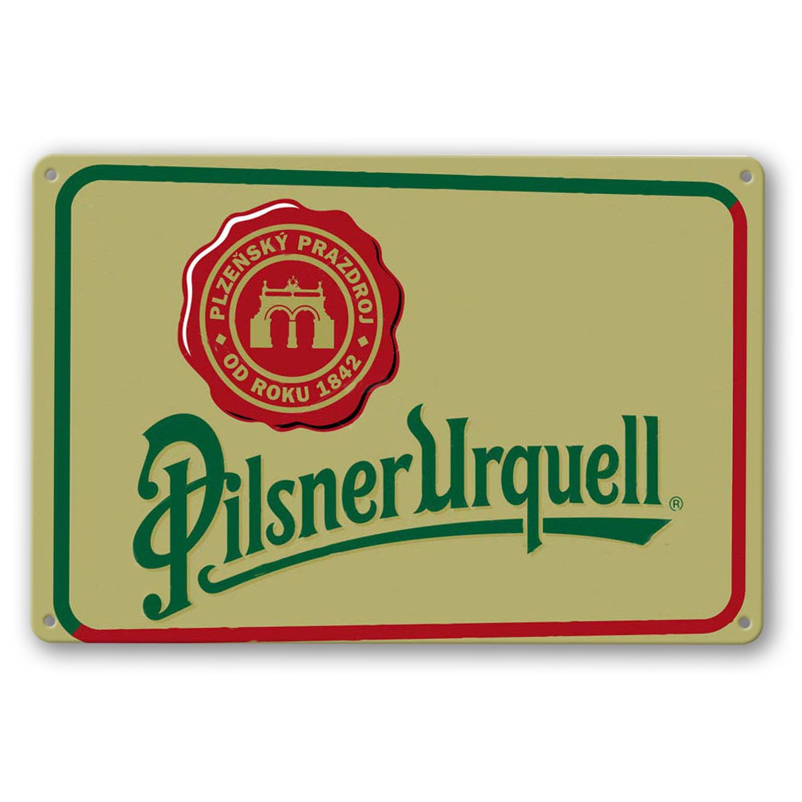 8 X 12 Inch Metal Sign -Pilsne - огляд і ціна Wine X Beer