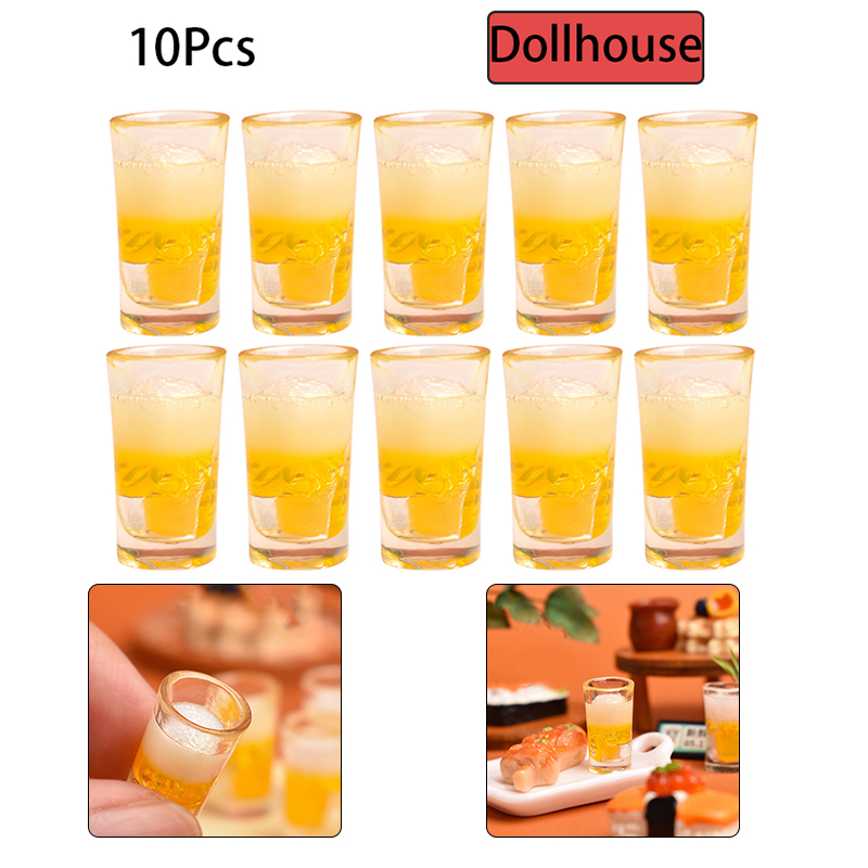 10pcs Miniature Toy Kitchen Be - огляд і ціна Wine Beer House