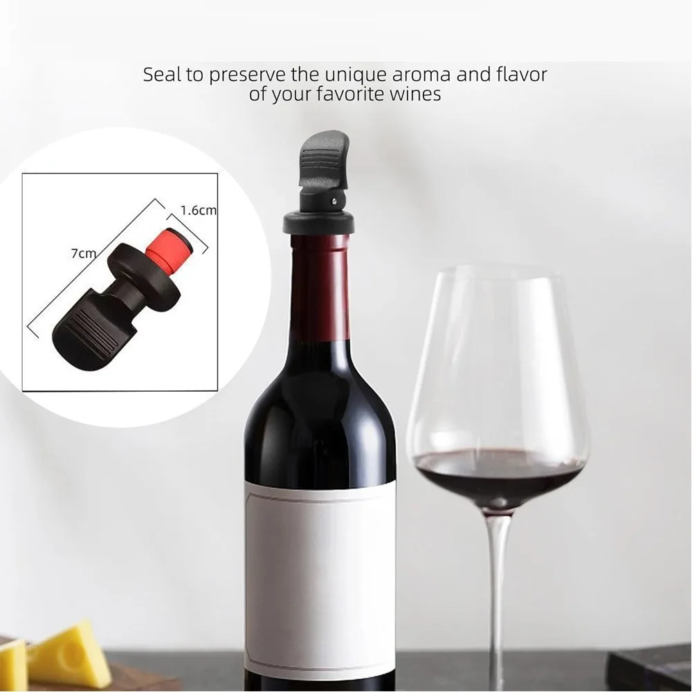 4PackWineBottle Stoppers Whisk - огляд і ціна Wine Beer Market