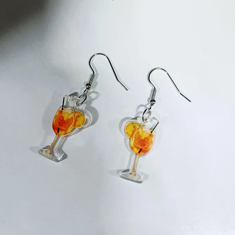 Fashion 2D Flat Design Earring - огляд і ціна Beer And Wine Festival