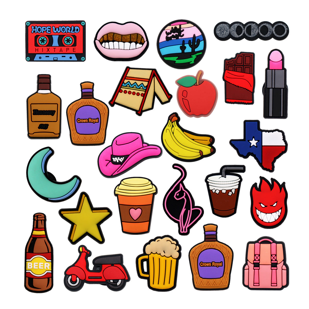 1 Pcs Novelty Shoe Charms Acce - огляд і ціна Wine X Beer