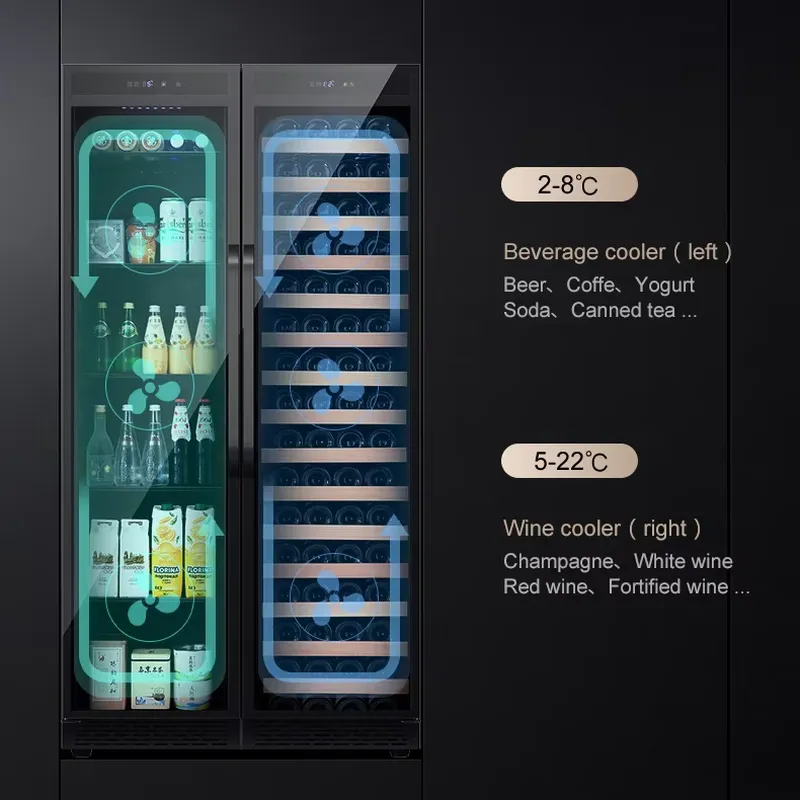 Built In Beverage Fridge Doubl - огляд і ціна Wine Mix With Beer