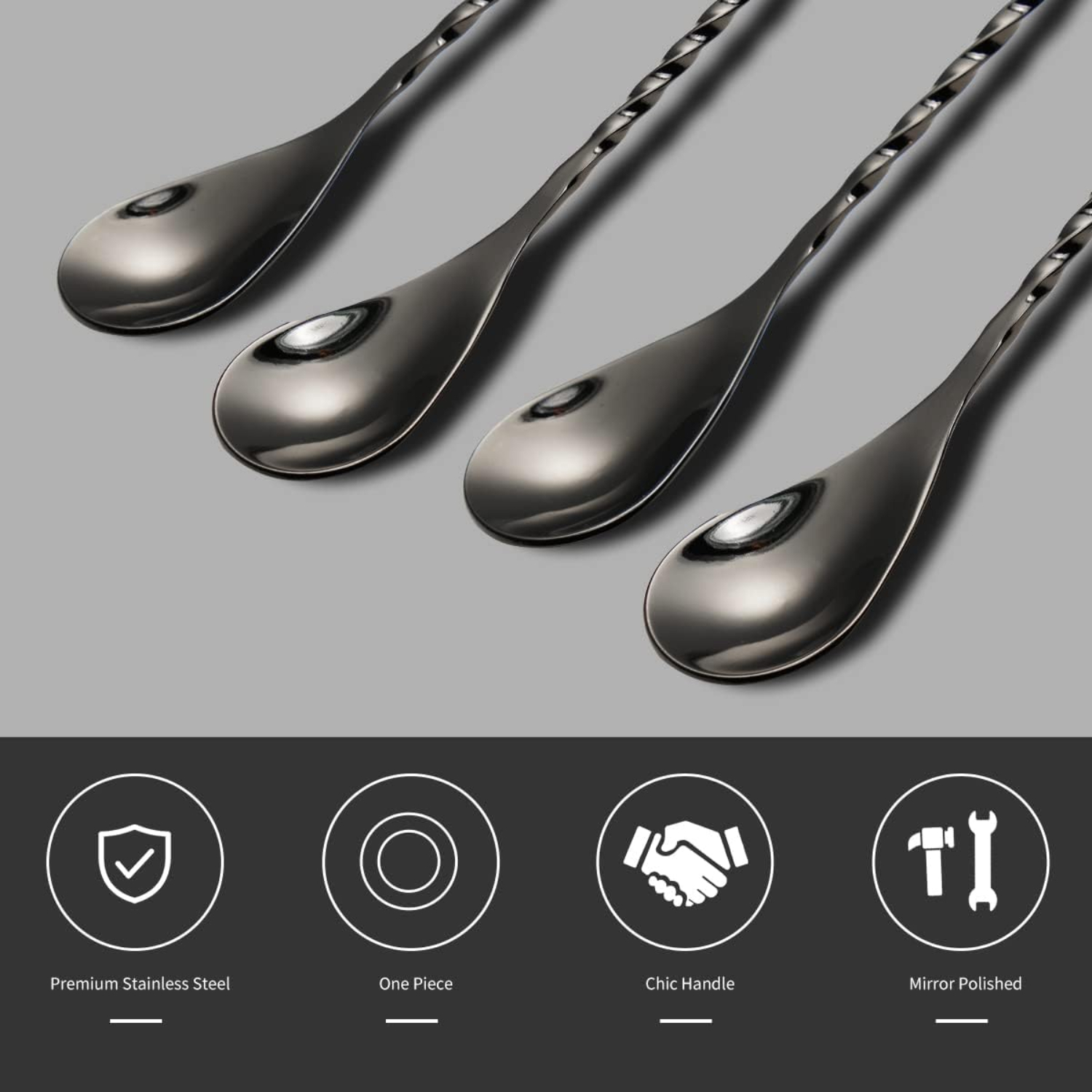 Cocktail Spoon Set of 2 - 12 I - огляд і ціна Wine Mix With Beer