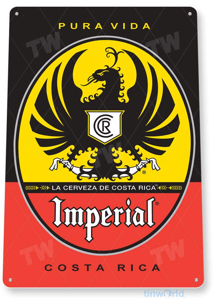 8 X 12 Inch Metal Sign -Imperi - огляд і ціна Wine X Beer